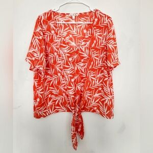 Nine Britton Arella Tie Front Blouse